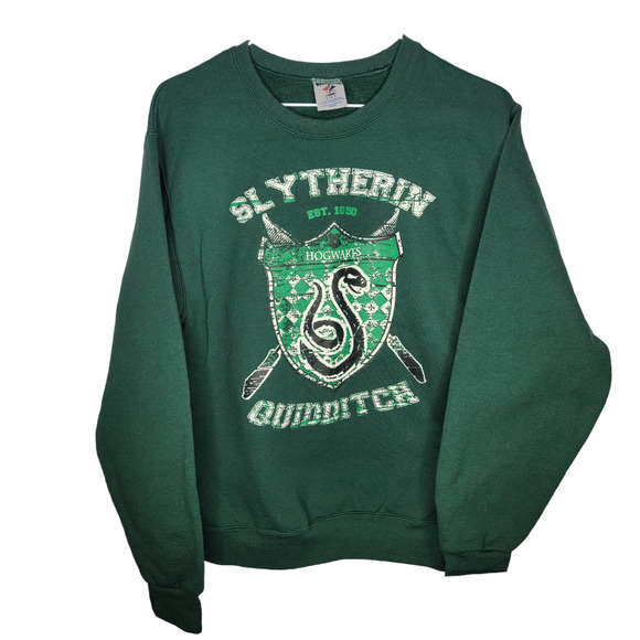 Harry Potter Slytherin Sweatshirt Sz Small - Picture 1 of 5